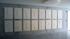 "Pyramid" Bas Relief Panel from the "Dressing" Series, 2011