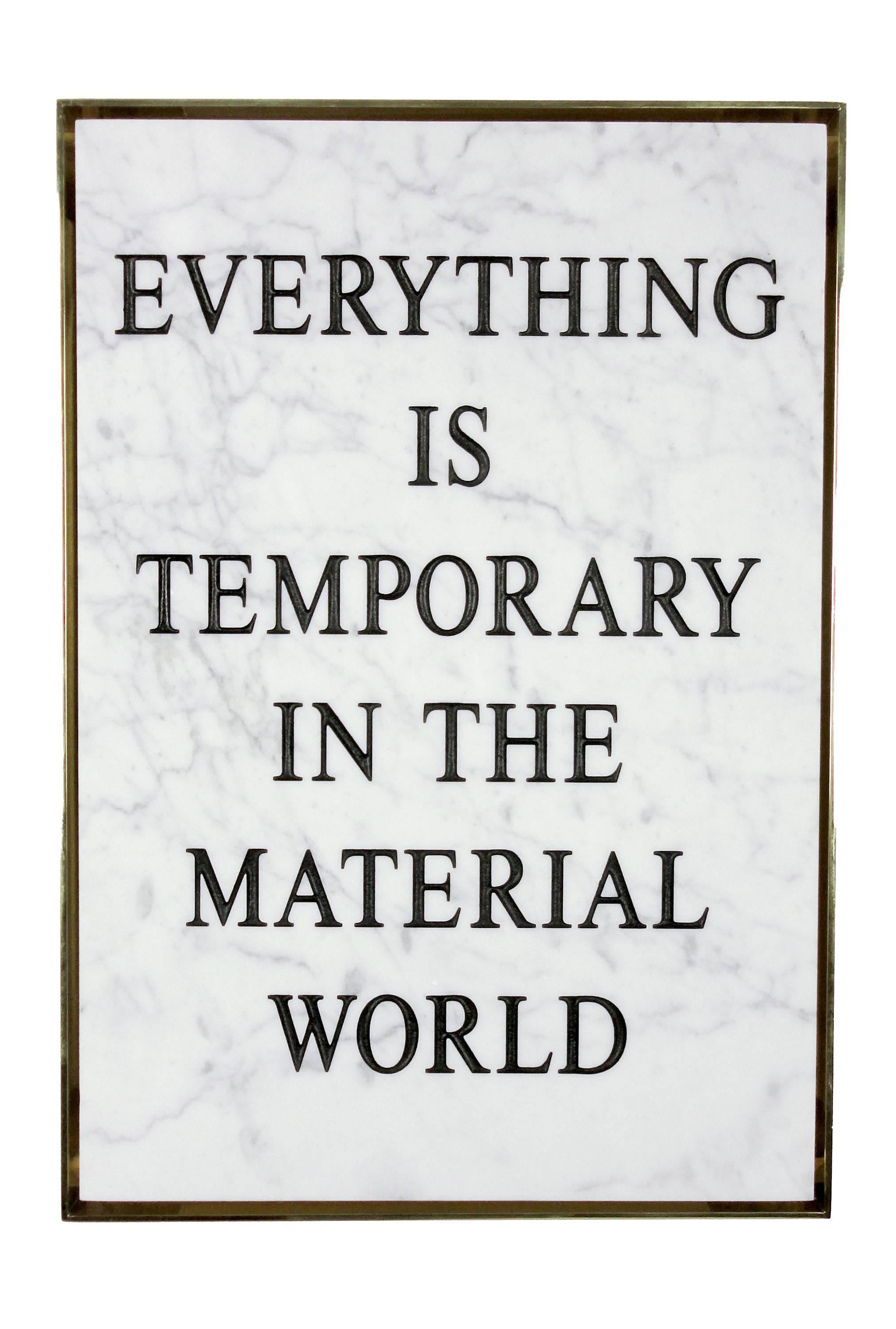 Everything Is Temporary in the Material World - Art by Nimai Kesten