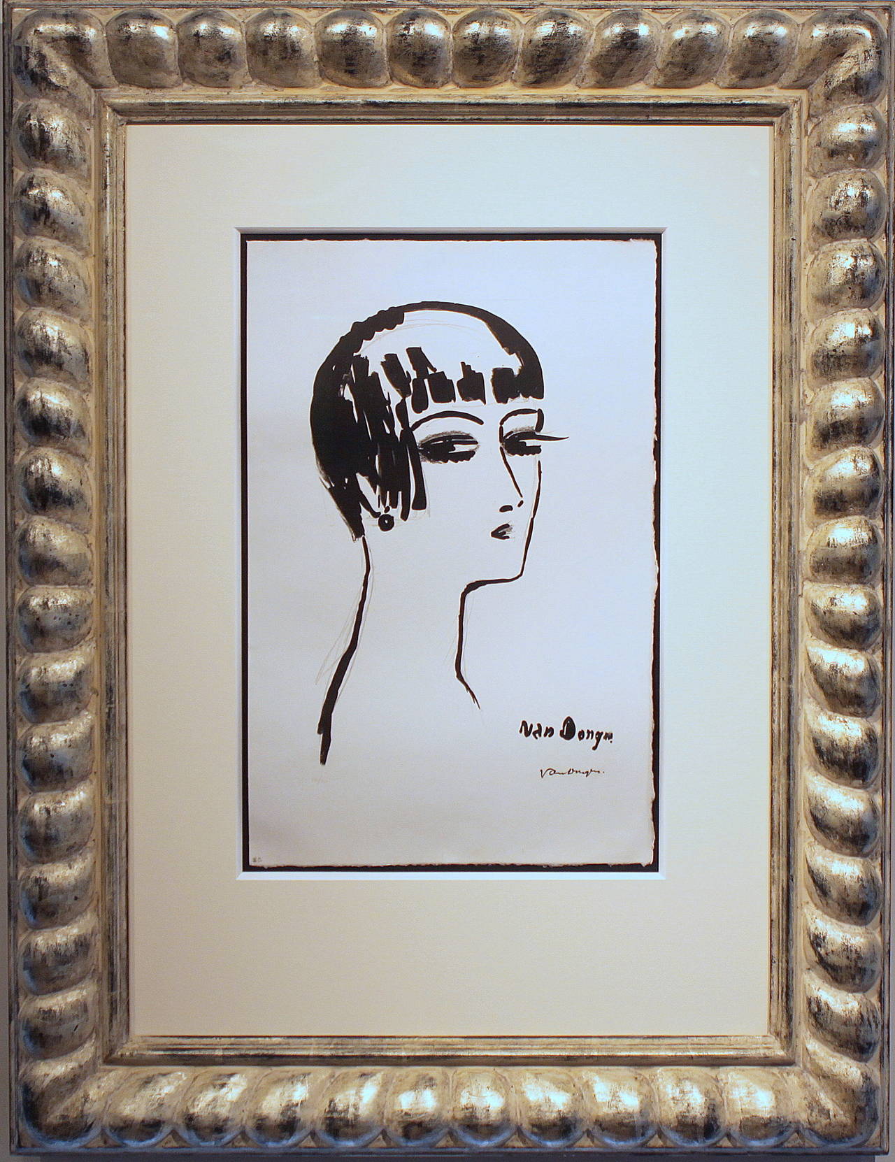 Les Cheveux Courts - 1st state - Print by Kees van Dongen