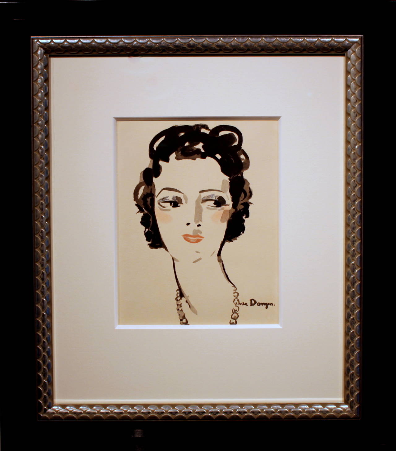 Jeune Femme – Print von Kees van Dongen