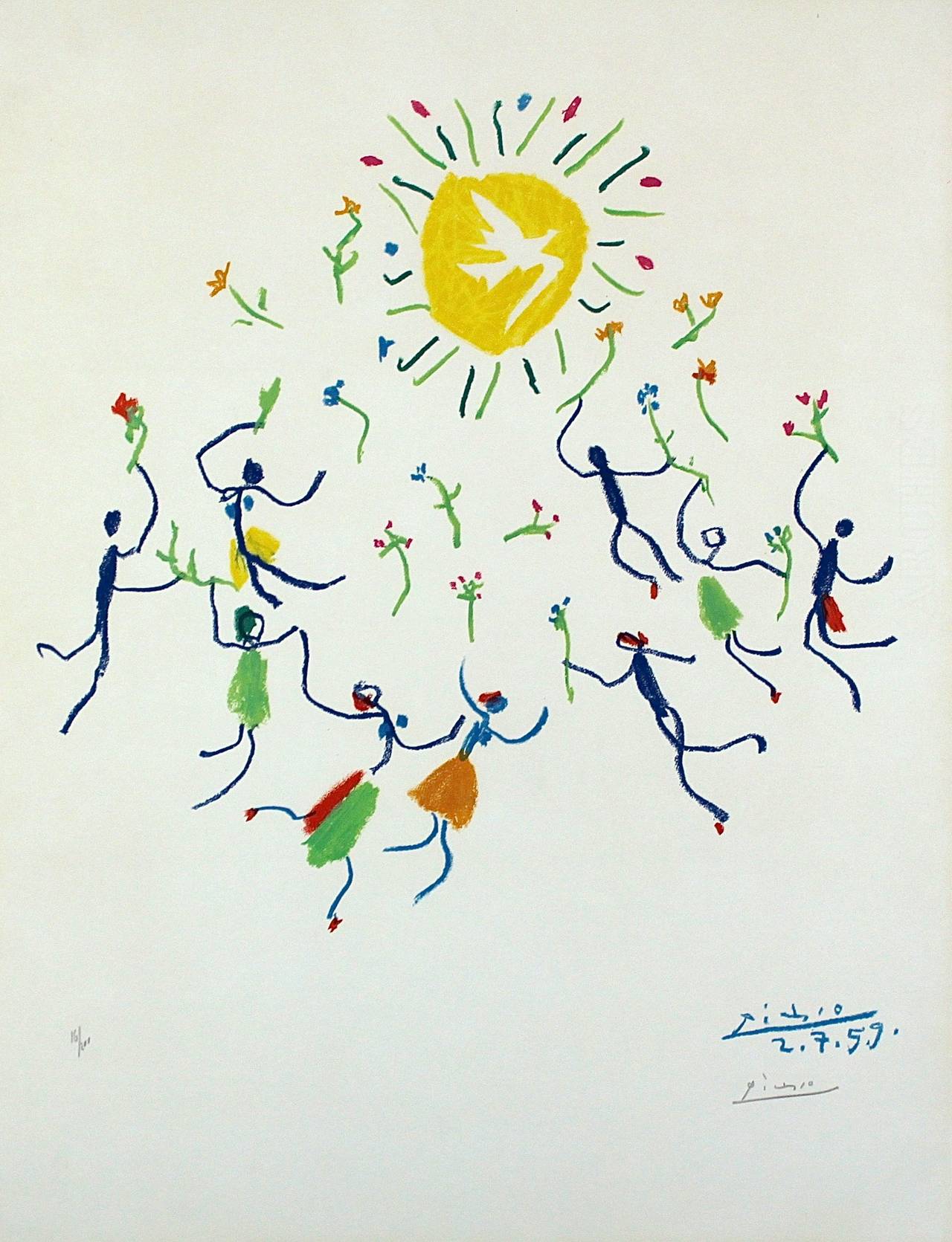 La Ronde de la Jeunesse - Print by Pablo Picasso