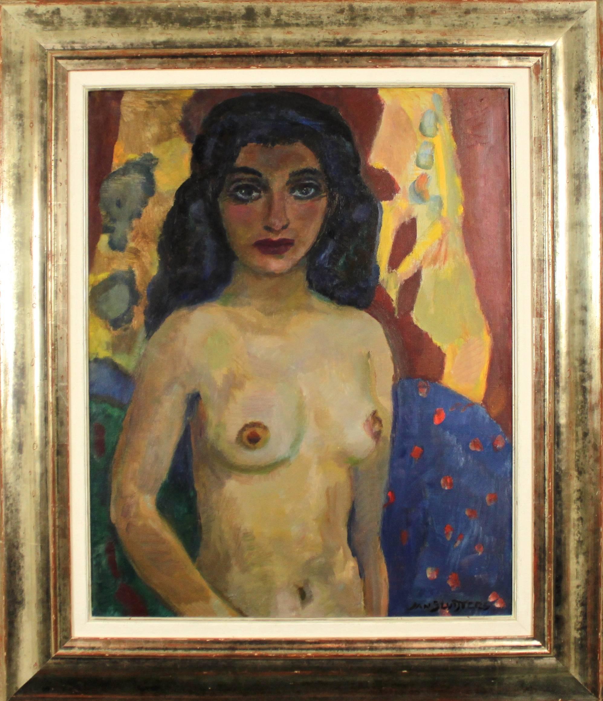 Jan Sluijters Nude Painting - Nude (Odalisque)