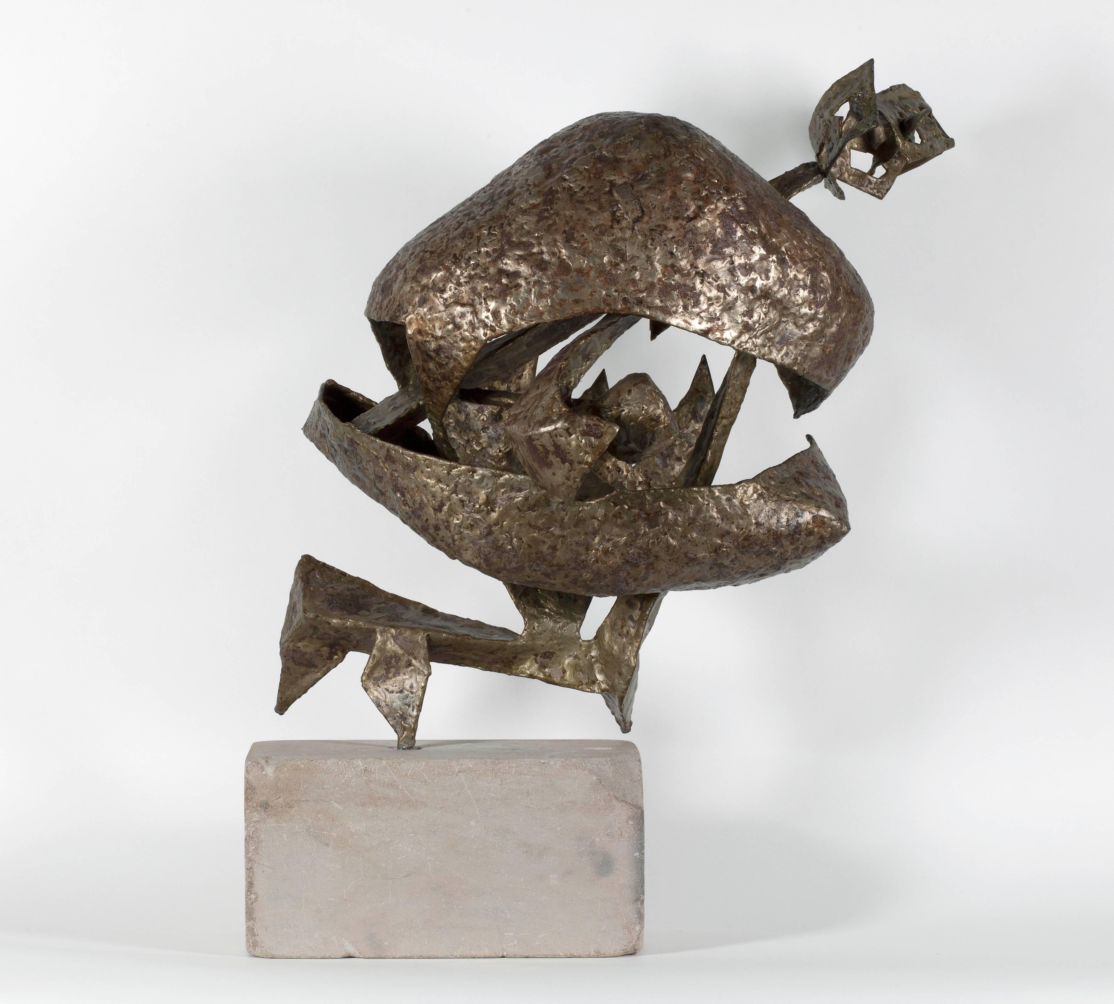 Protector - Sculpture by Seymour Lipton