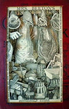 Mrs Beeton's Household Guide - Contemporary Sculpted Book: Mixed Media 