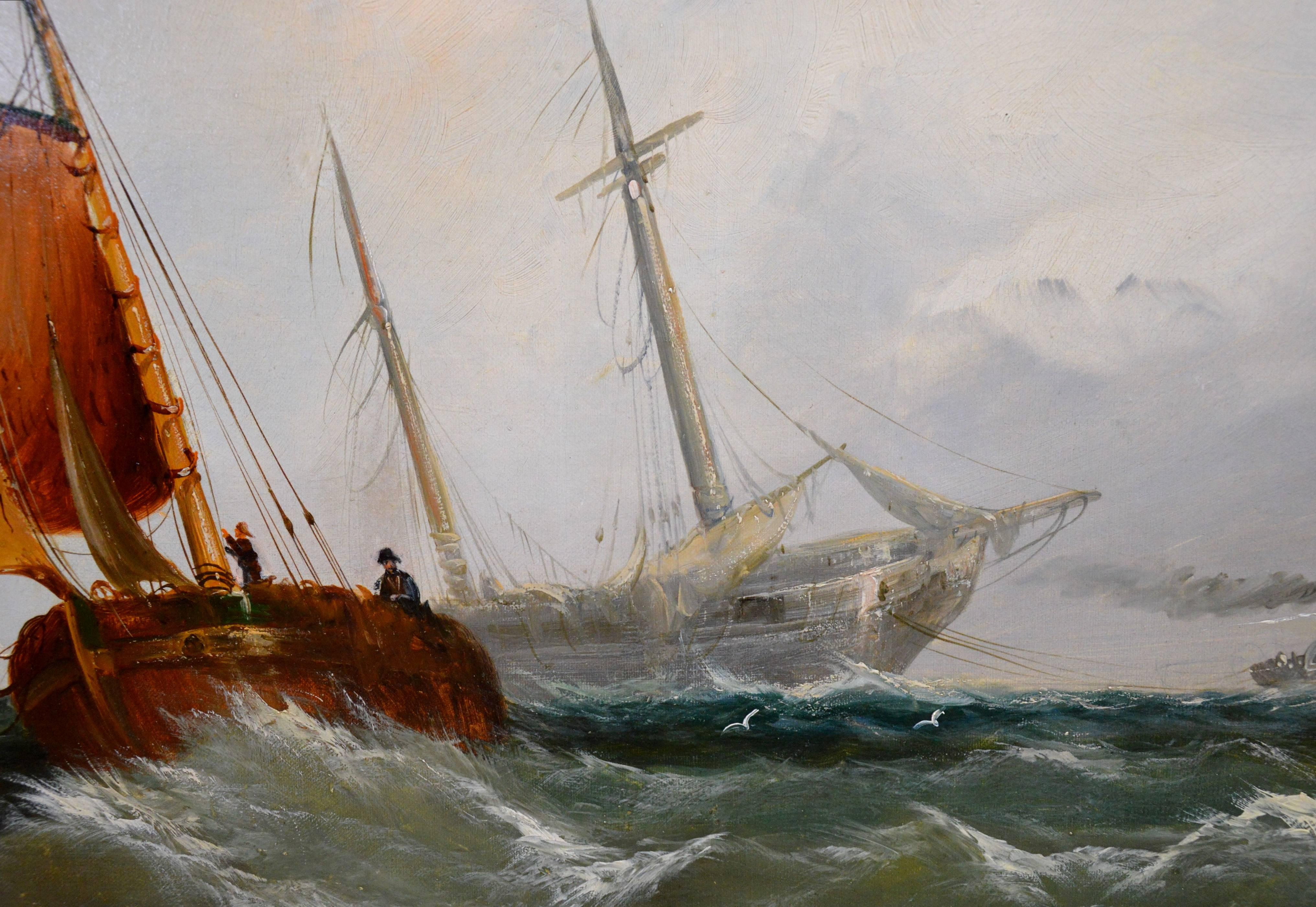 On the Medway - Exhibited at the Royal Academy in 1864 1