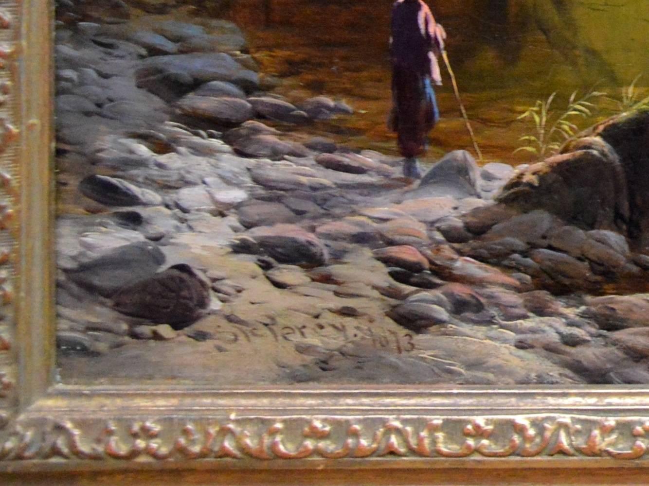 Betws-y-Coed, North Wales - 19th Century Oil Painting - Sidney Richard Percy 7