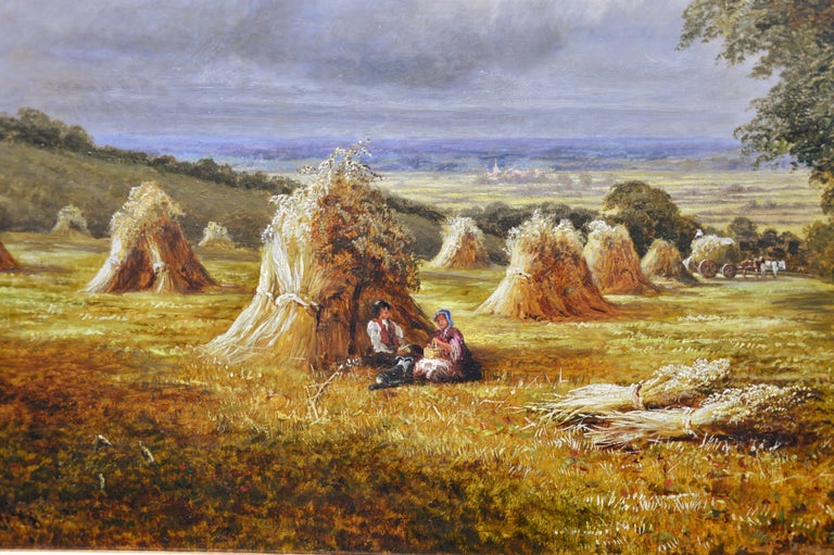 Charles Wilde - View from Barton Hills - 19th Century English Summer
