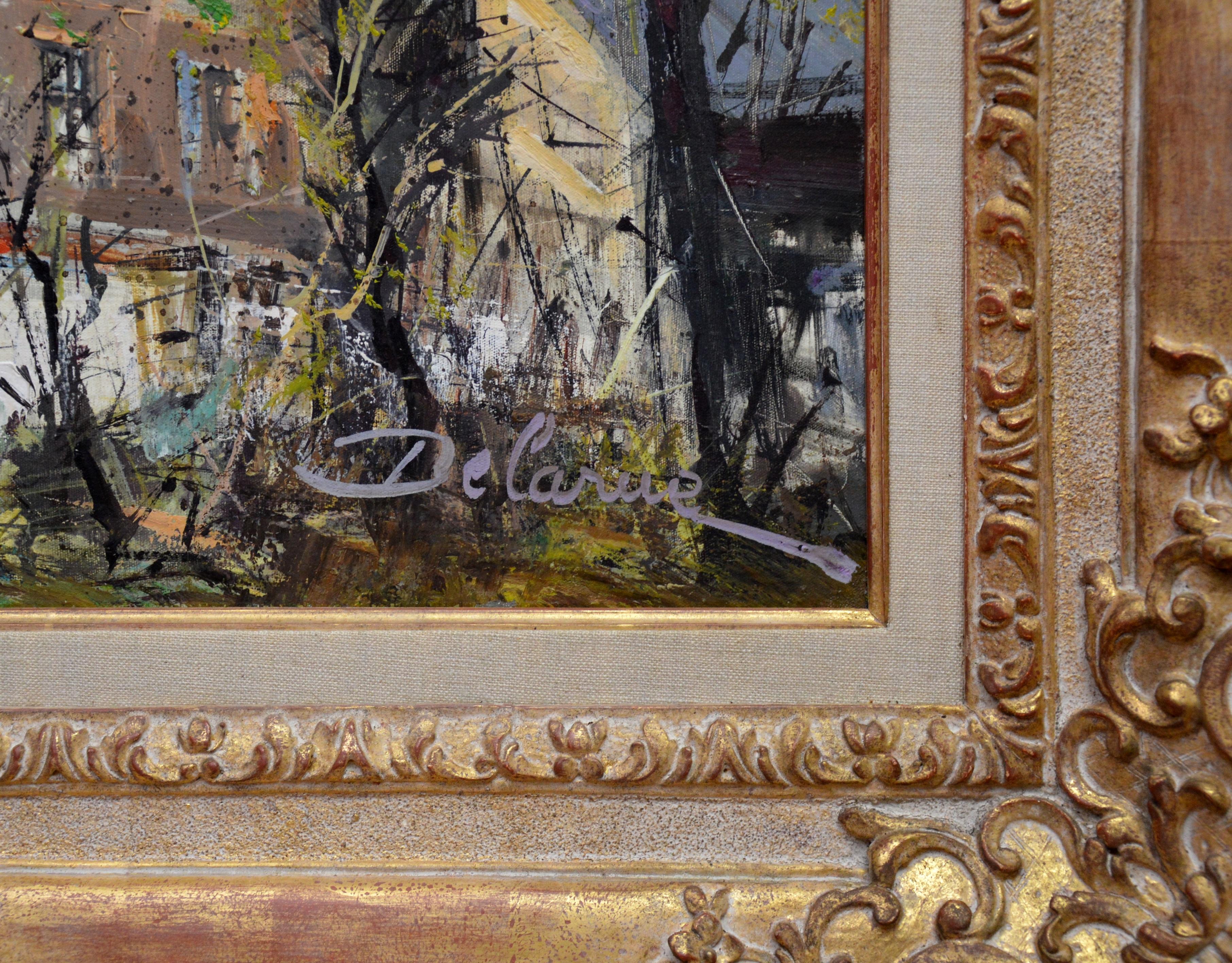 Soleil tot le Matin, Montmartre - French Post Impressionist Oil Painting Paris 4