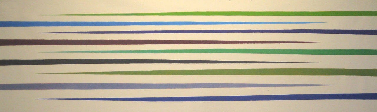 Tapered Stripe #11 - Painting by Mark Dagley