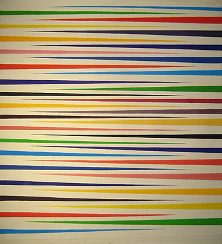 Tapered Stripe #12 (Core Belief) - Painting by Mark Dagley