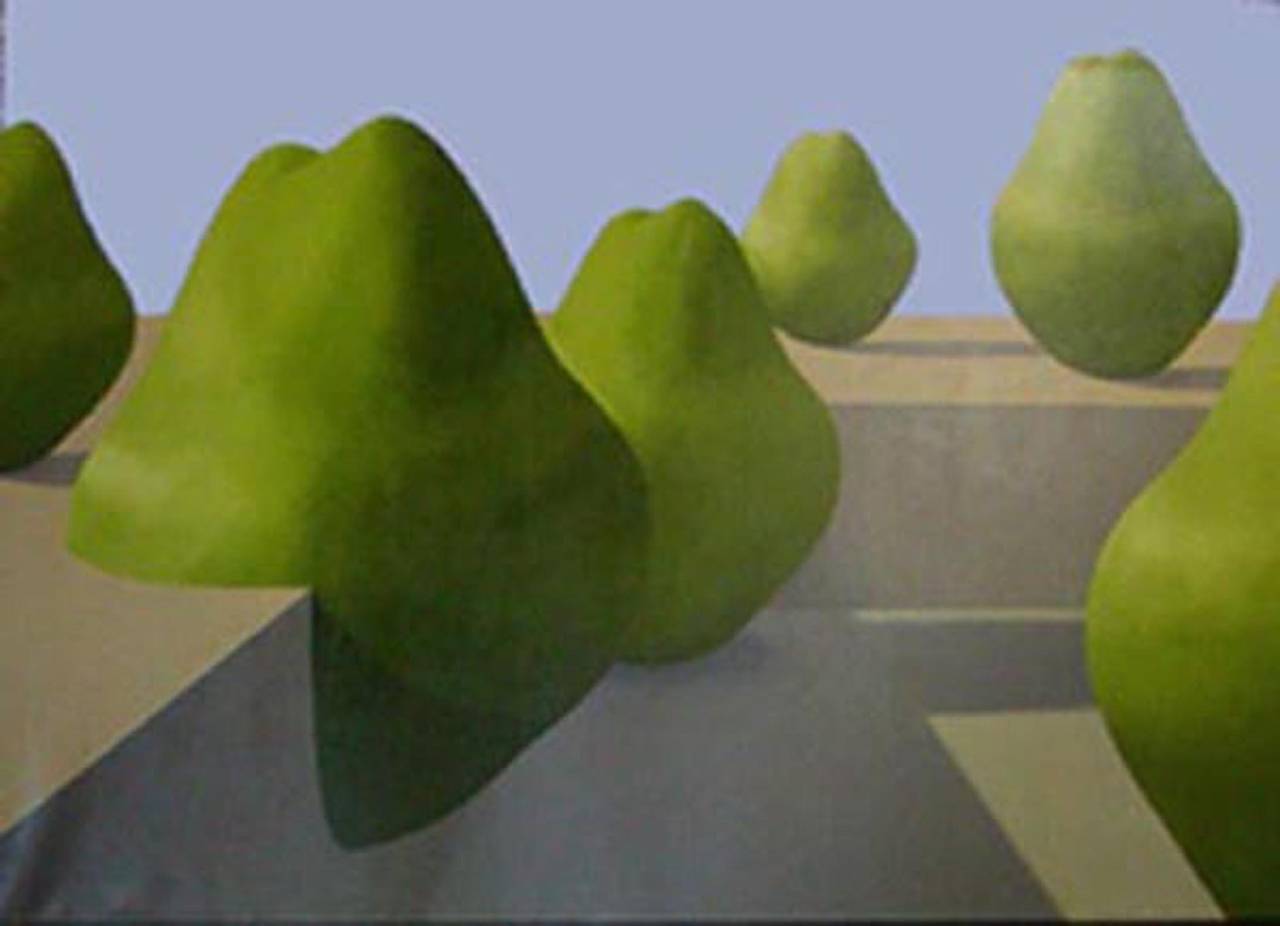 Pears - Painting by Peter Dechar