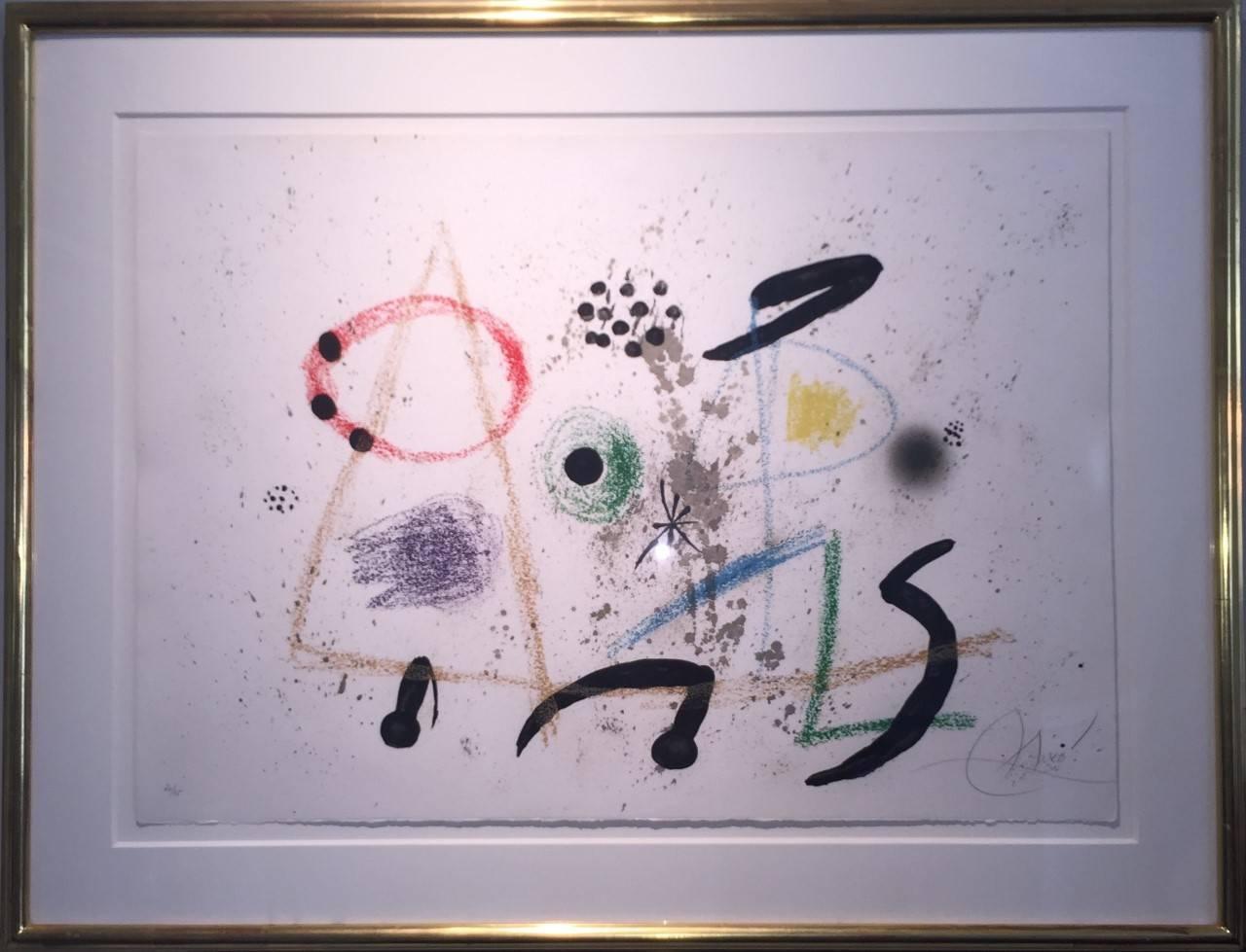 Joan Miró Abstract Painting - Maraveillas con Variaciones