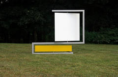White Square Yellow Rectangle