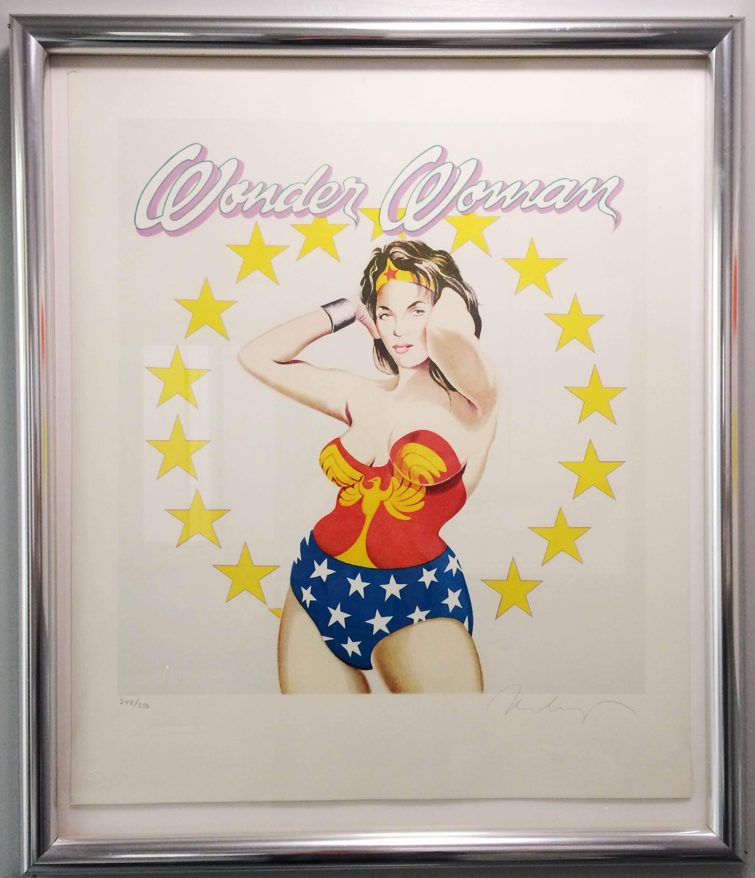 Wonder Woman - Pop Art Print by Mel Ramos