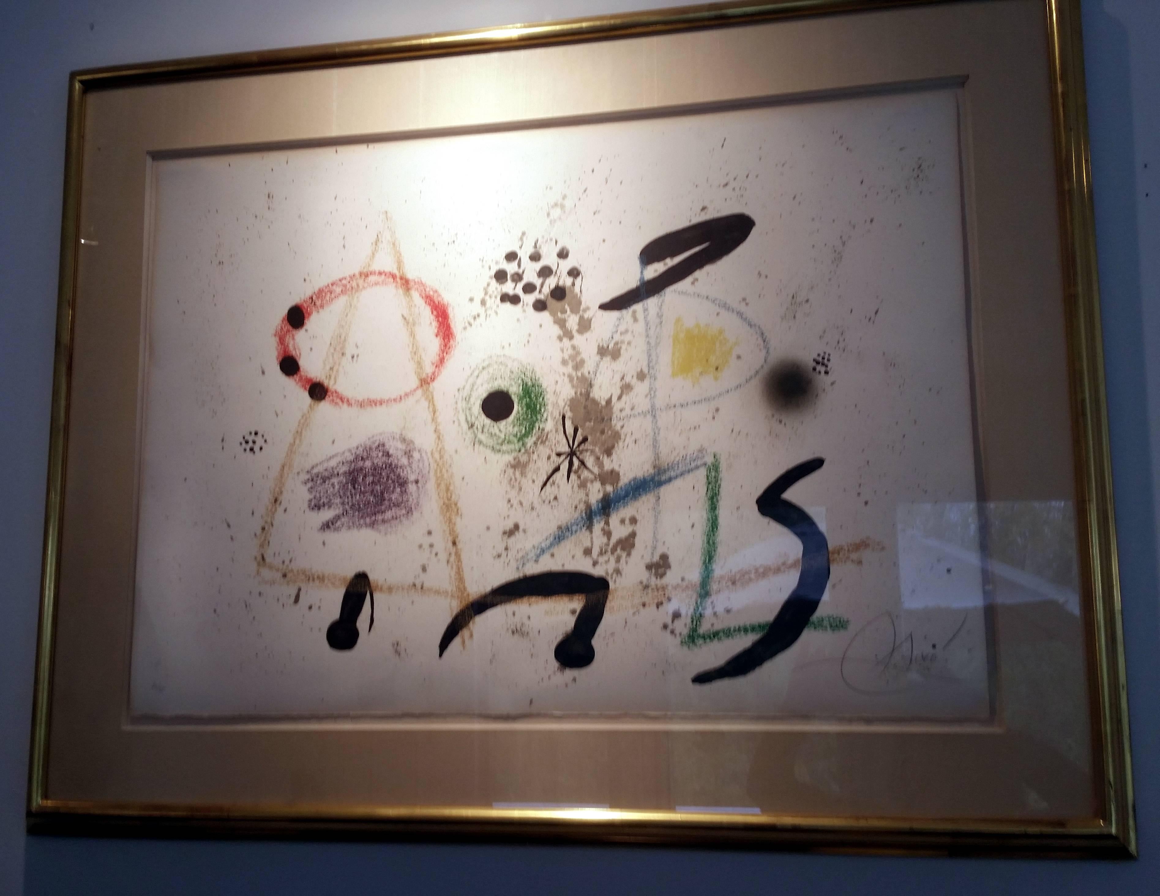Maraveillas con Variaciones - Surrealist Print by Joan Miró