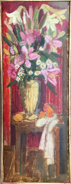 Kleines Stillleben in Rot.