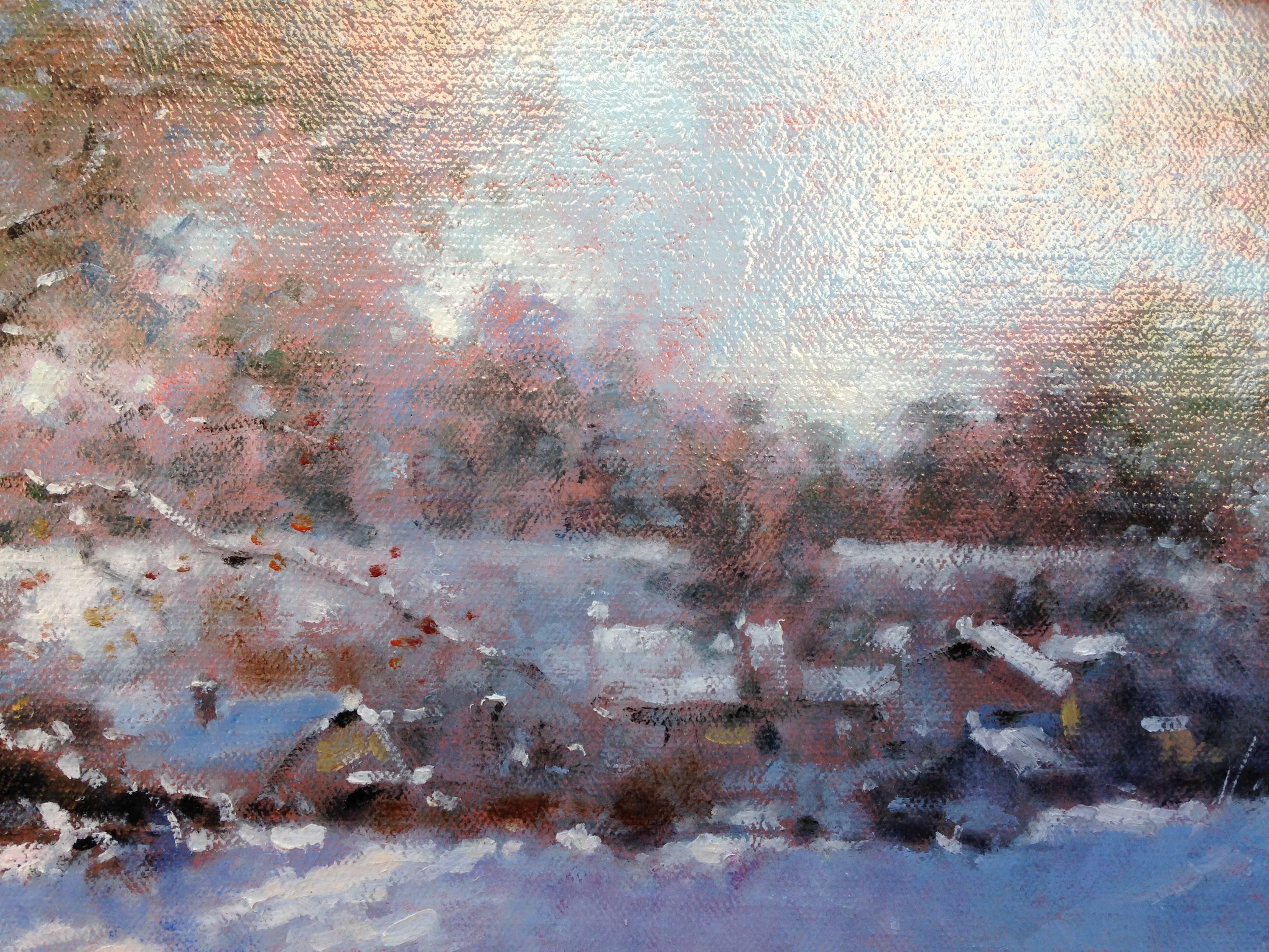 snow landscape paintings
