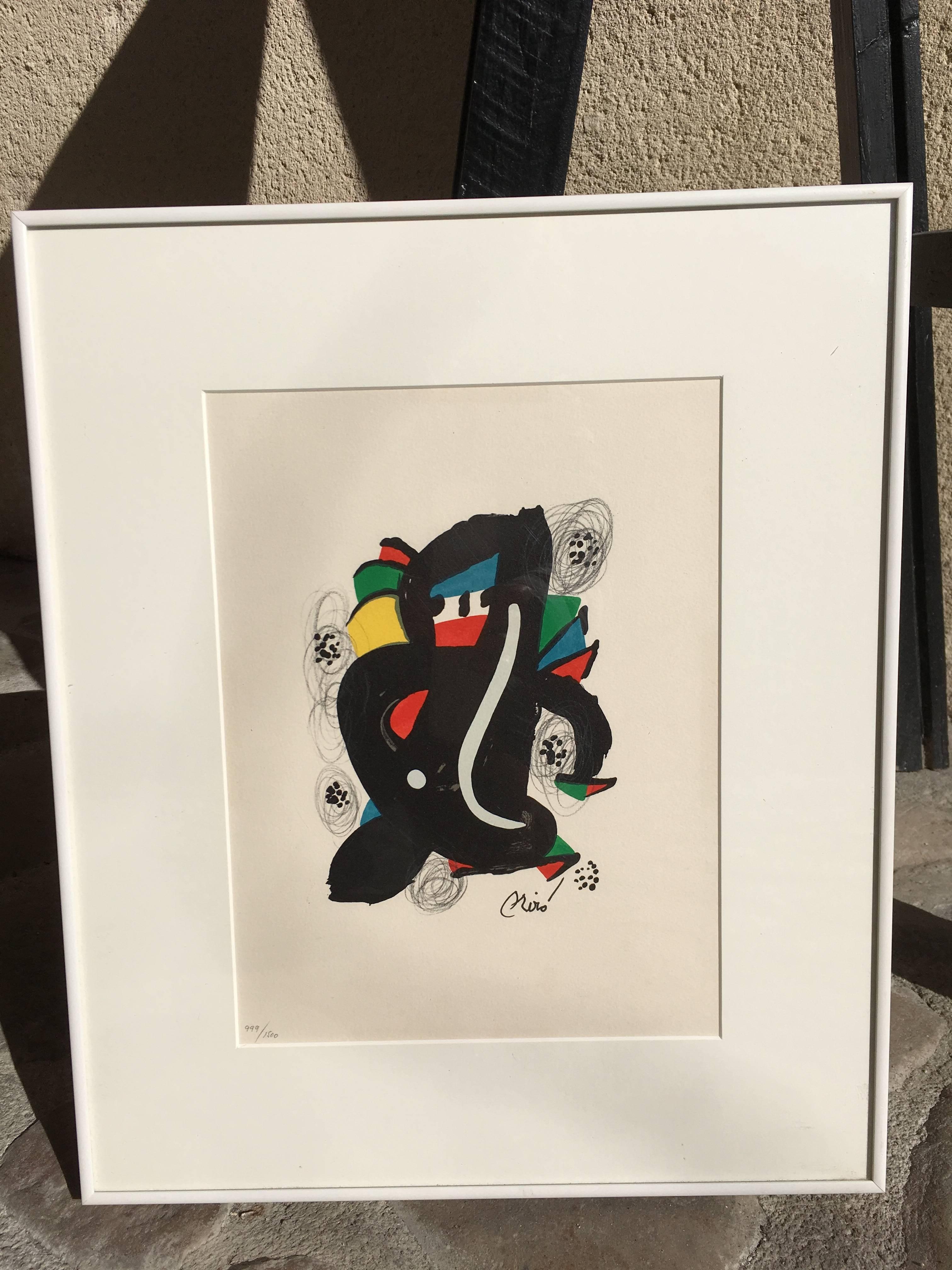 La Mélodie acide, model 6 - Print by Joan Miró