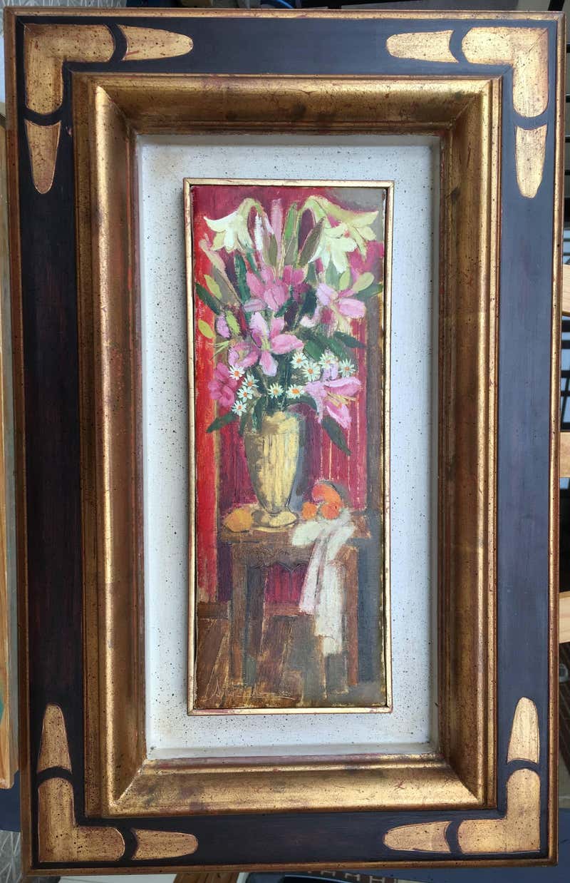 Alfredo Roldan - Raquel. Large format interior with woman portrait and ...