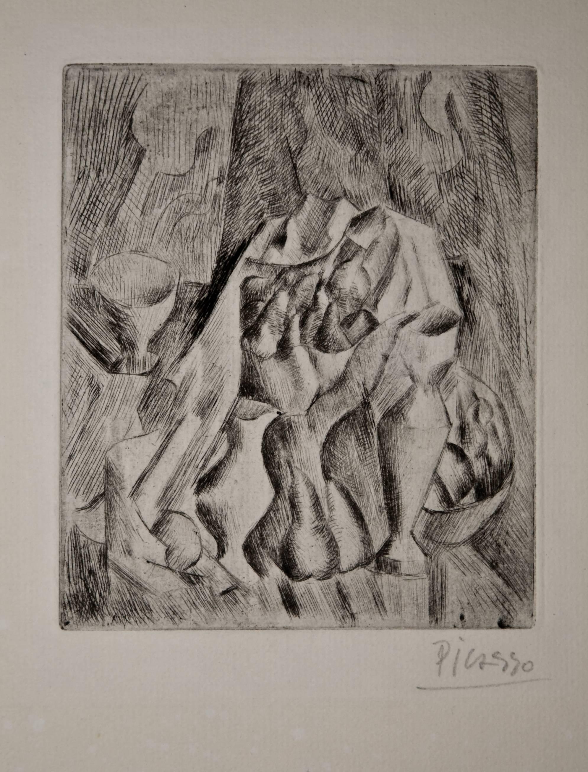 Pablo Picasso Still-Life Print – Nature morte au compotier (Bloch 18)