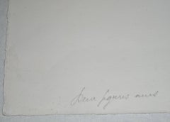 Deux figures nues: Femme à la guitare et garçon à la coupe (Bloch 17)