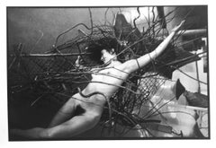 Kate #2, Vintage Gelatin Silver Photograph of Sculptural Nude