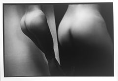 Kate #9, Vintage Black and White Photograph of Erotic Nude