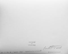 Kate #12, Yoga, Nude Gelatin Silver Photograph, Signed, Vintage, 8x10, 2002