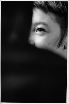 Black-and-White Photograph, Friends in Paris Cafe, France, Signed Edition, 1989