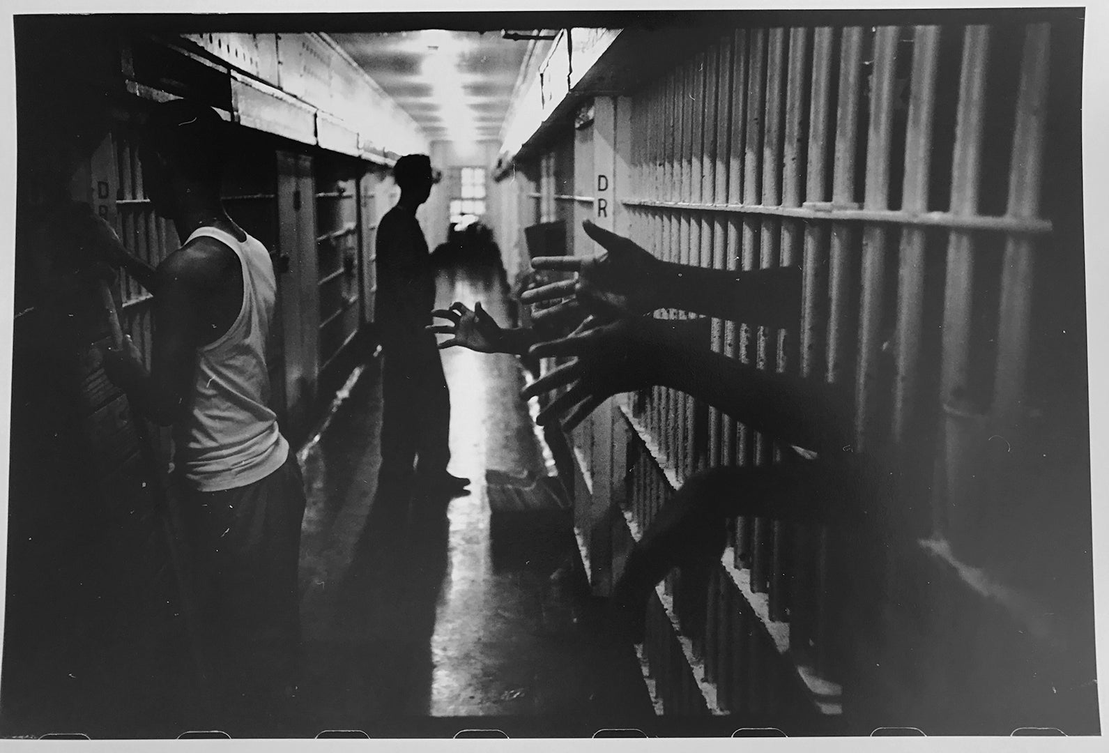 City prison new orleans vintage black and white documentary civil rights photo