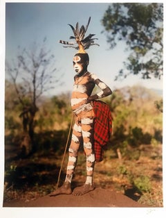 The Dandy, Surma boy, 1996 by Jean-Michel Voge, Omo Valley, Ethiopia, Africa