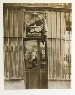 38 quai de Bethune by Eugene Atget, vintage albumen print