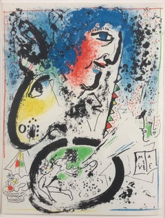 Self-Portrait (Frontispiece for "The Lithographs of Chagall, Vol. I)