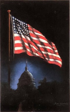 Le drapeau et le Capitole