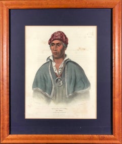 Qua-Ta-Wa-Pea or Col. Lewis. A Shawnee Chief.