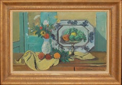 Still Life of Fruit and Flowers