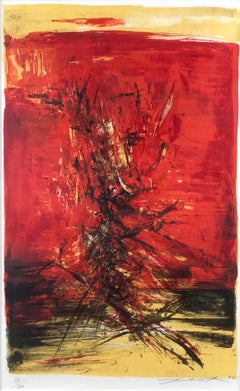 Abstract in Red