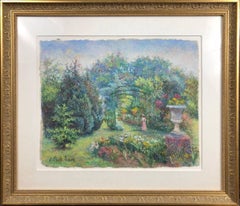 Katia en Rose, au Jardin de Marras