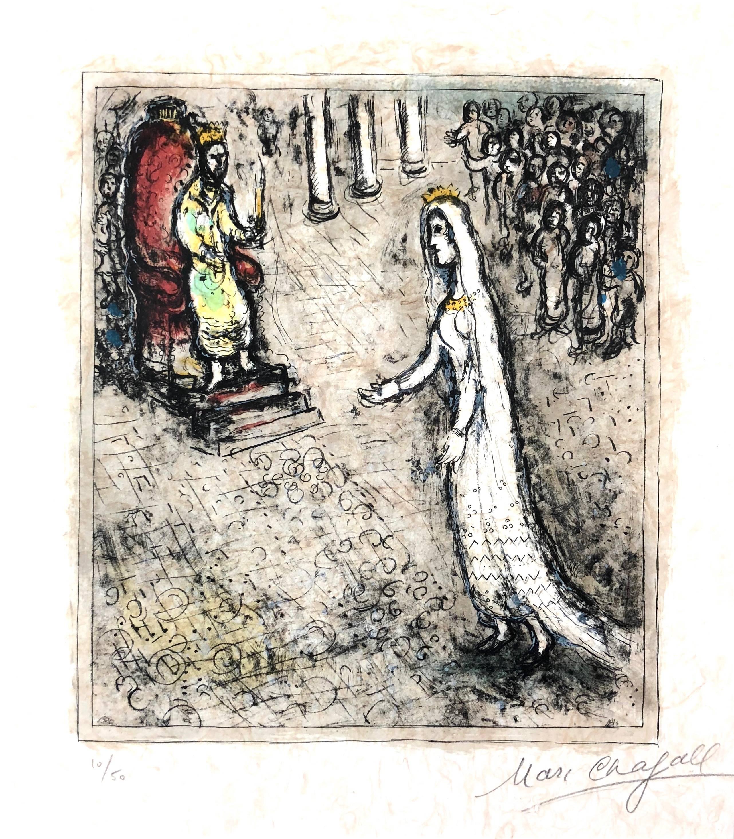 Esther – Print von Marc Chagall