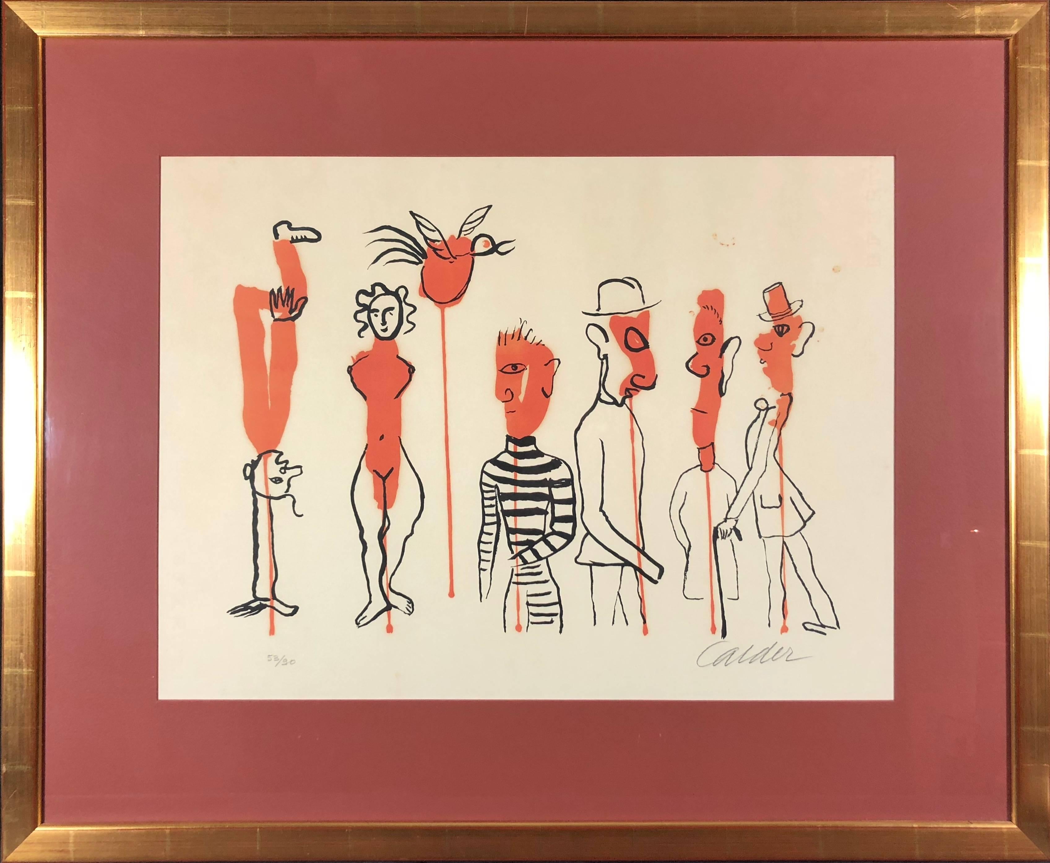 Circus Series - Print by Alexander Calder