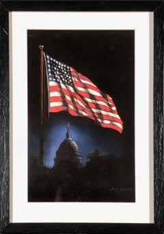 The Flag and Capitol