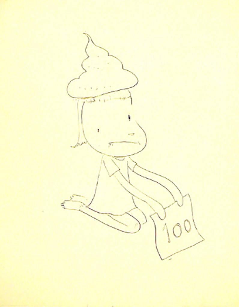 Untitled - Print by Yoshitomo Nara