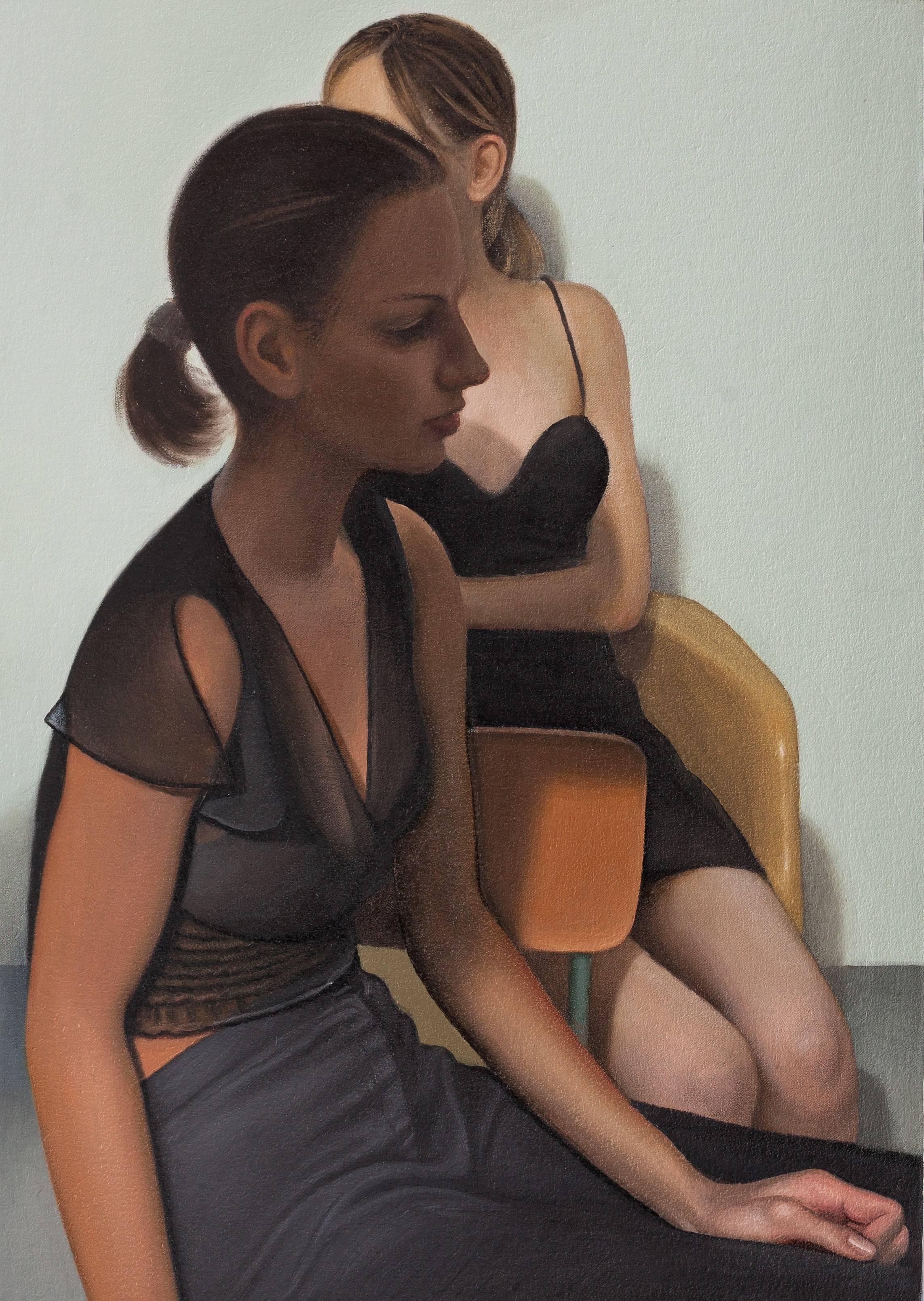 Alexi Worth Figurative Painting - Seated Women