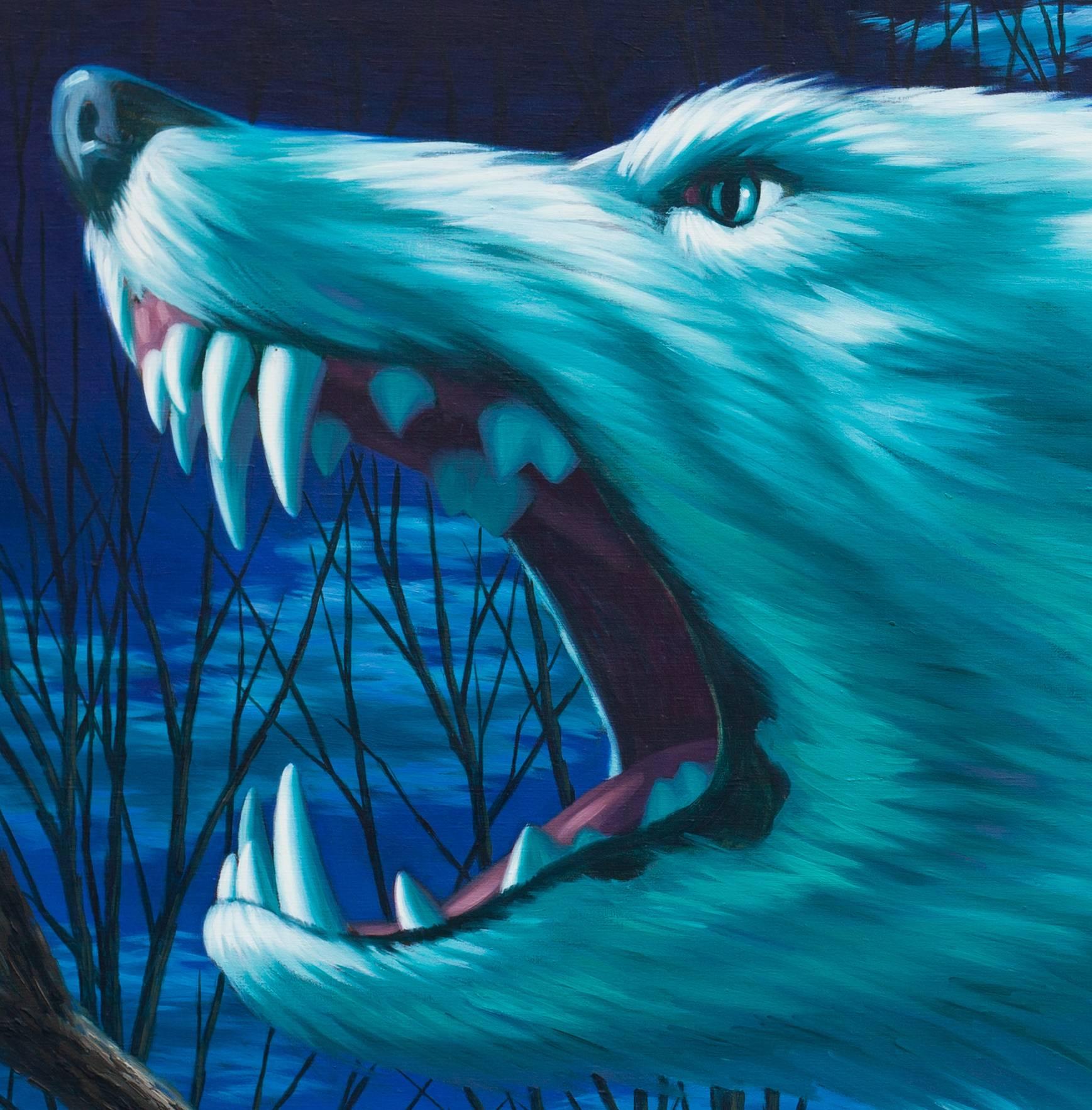 Tooth and Nail - Painting by Leonard Koscianski