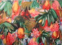 Contemporary Oil Painting, "Tropical Exotic"