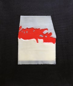 Contemporary Painting, Mid Century Modern Design Influence, "Pinehaven Drive I"