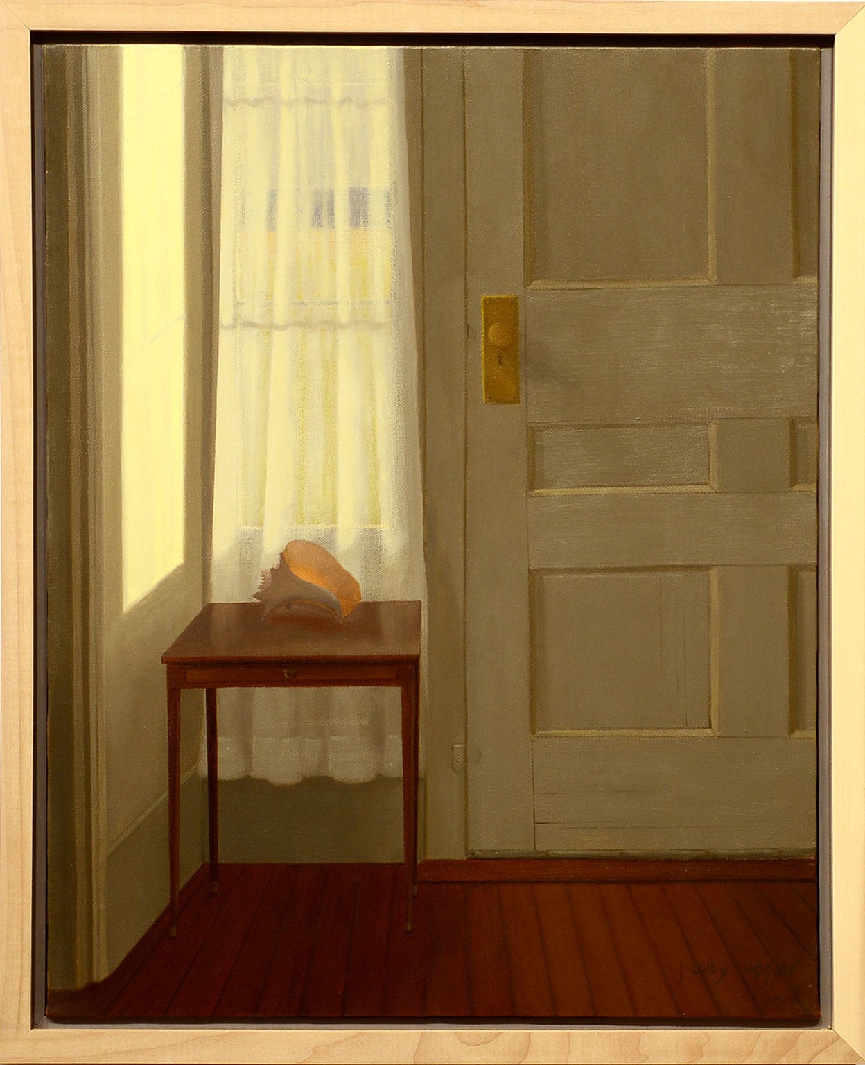 Front Door I - Painting by Judith Magyar