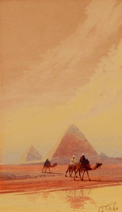 Below the Pyramids