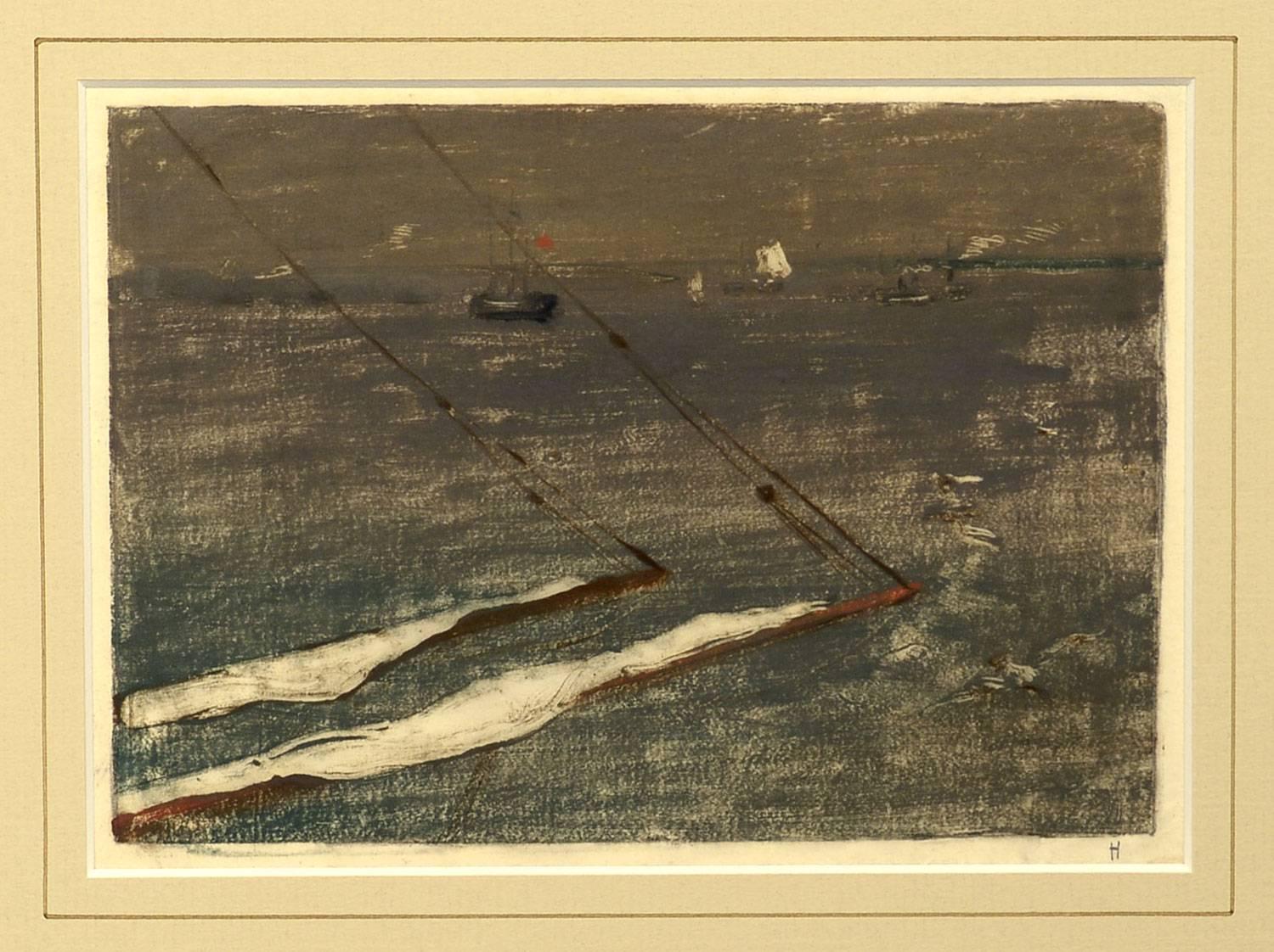 Unknown Landscape Print - Marine