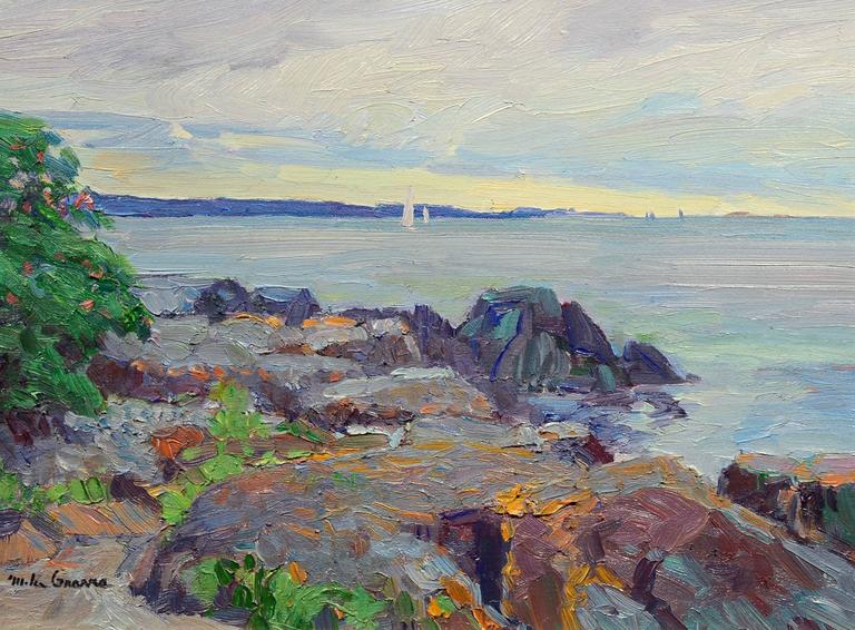 Michael Graves (b.1952) Pendleton Point, Painting For Sale at 1stdibs